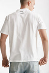 t-shirt in cotone bianco men Covert - 3