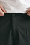 bermuda poliestere e lana stretch grigio antracite men Covert - 5