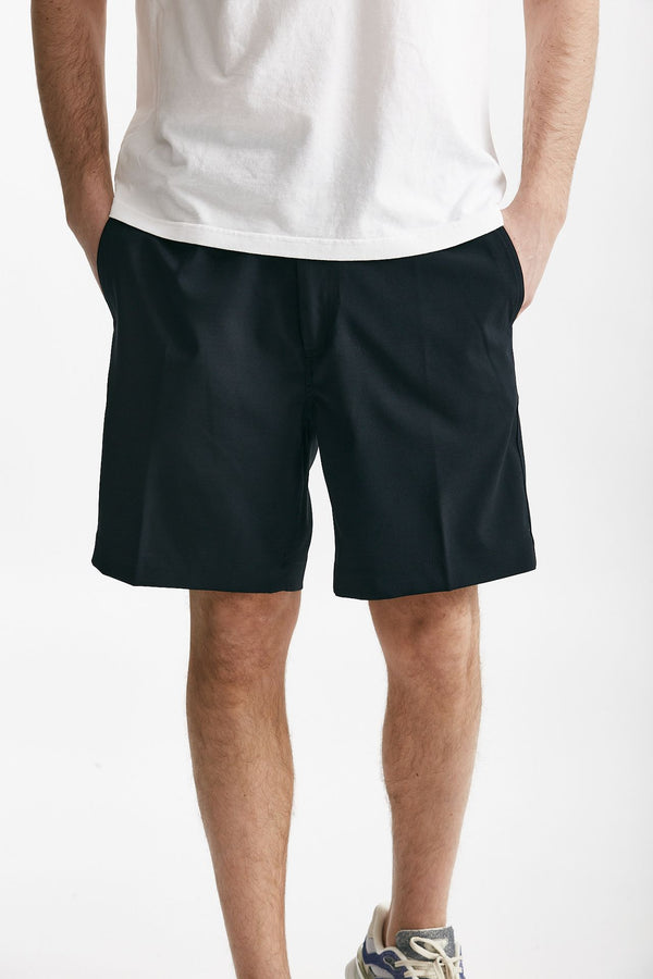 bermuda poliestere e lana stretch blu men Covert