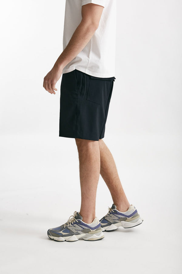bermuda poliestere e lana stretch blu men Covert