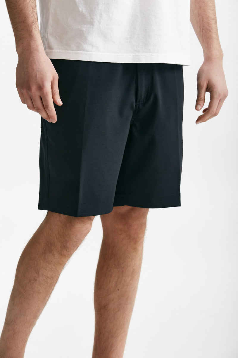 bermuda poliestere e lana stretch blu men Covert - 4