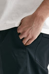 bermuda poliestere e lana stretch blu men Covert - 6