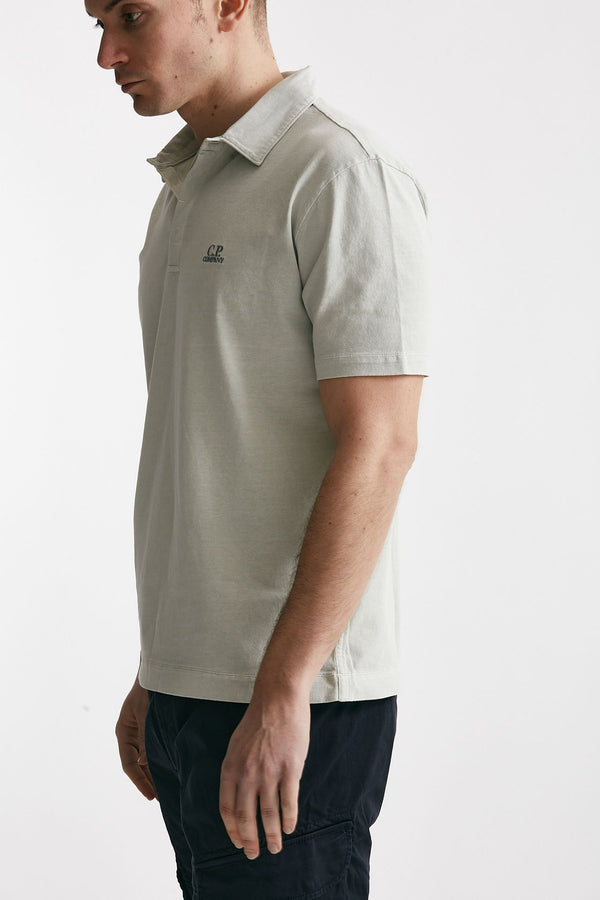 polo in cotone logo polo ghiaccio men C.p. company