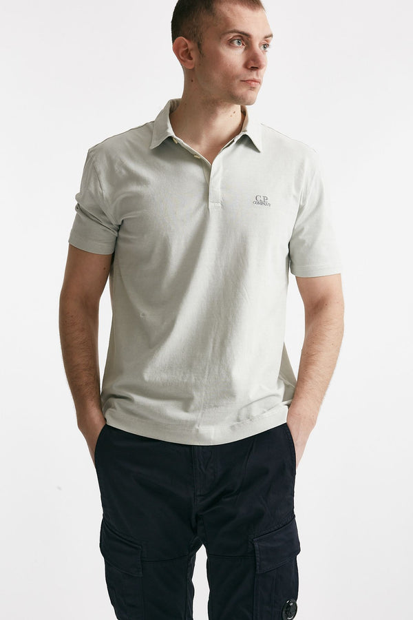 polo in cotone logo polo ghiaccio men C.p. company