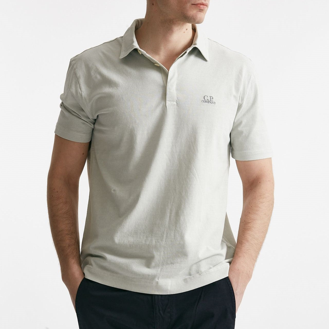 polo in cotone logo polo ghiaccio men C.p. company - 6