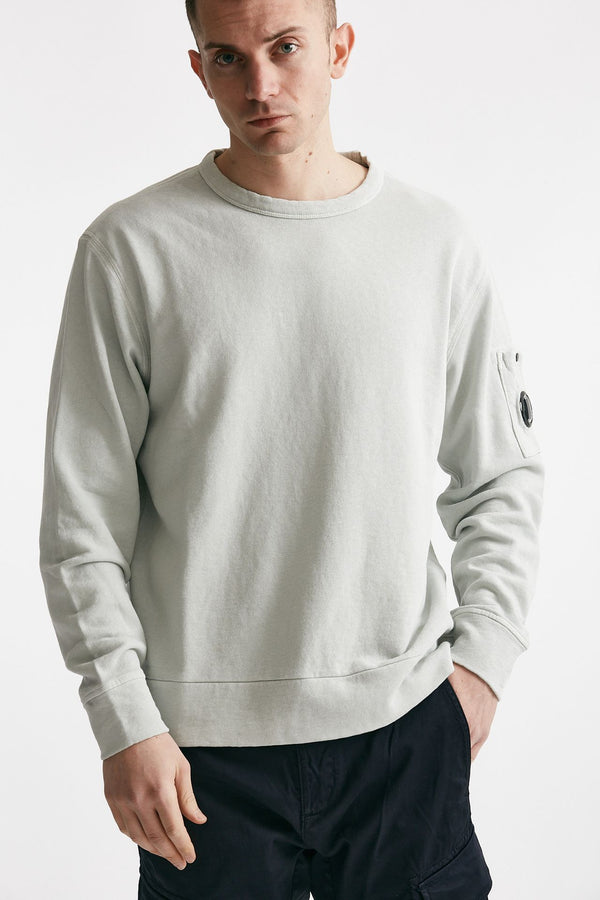 felpa malfilè fleece crewneck sweatshirt men C.p. company