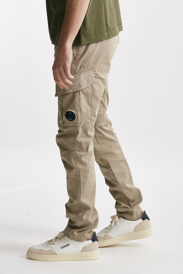 pantalone cargo stretch sateen utility cargo beige men C.p. company