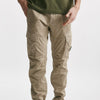 pantalone cargo stretch sateen utility cargo beige men C.p. company - 9