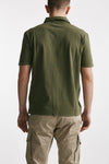 polo in cotone logo polo verde men C.p. company - 3