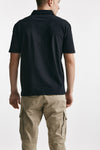 polo in cotone logo polo blu men C.p. company - 3