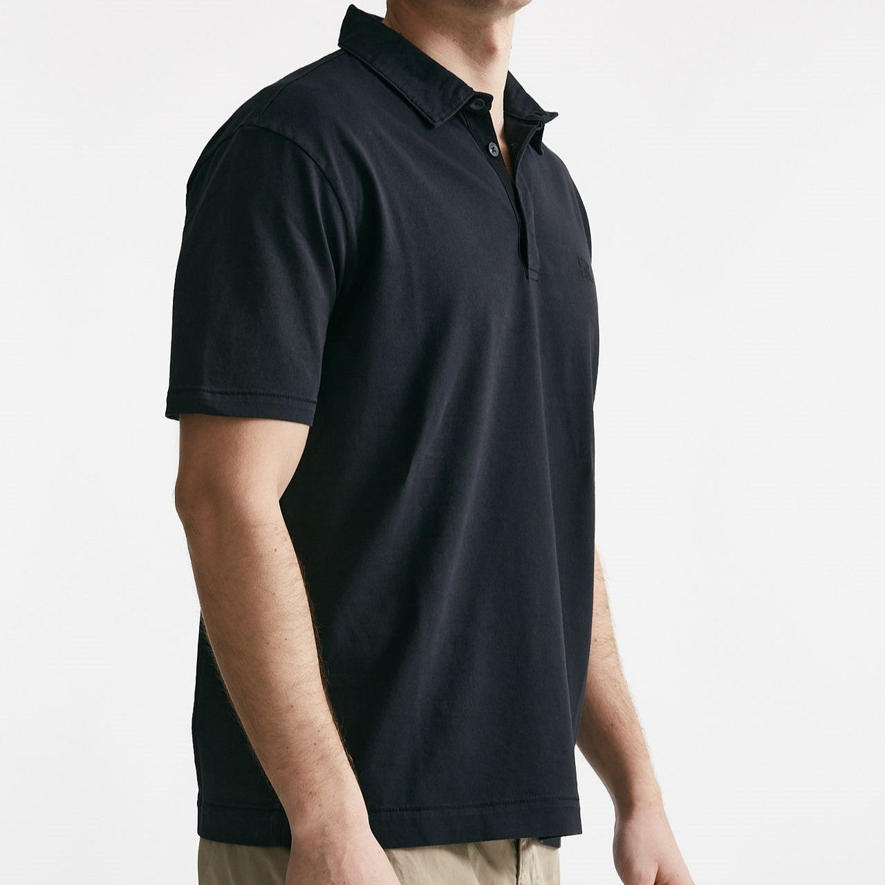 polo in cotone logo polo blu men C.p. company - 6
