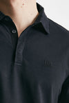 polo in cotone logo polo blu men C.p. company - 5