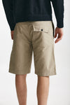 bermuda in cotone ottoman fermo beige men C.p. company - 3