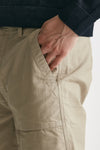 bermuda in cotone ottoman fermo beige men C.p. company - 6
