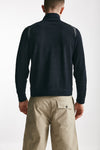 maglia in cotone e poliammide blu melange men C.p. company - 3