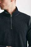 maglia in cotone e poliammide blu melange men C.p. company - 5