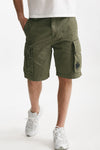 bermuda in cotone gabardine fermo militare men C.p. company - 1