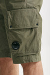 bermuda in cotone gabardine fermo militare men C.p. company - 6