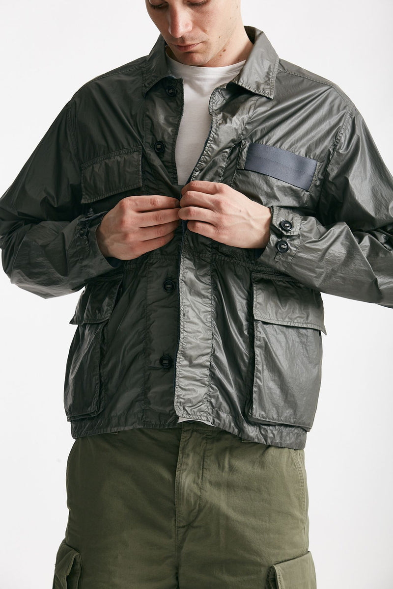 overshirt grigio poliammide cs ii men C.p. company - 6