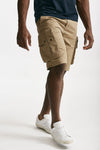 bermuda in cotone gabardine fermo beige men C.p. company - 4