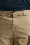 bermuda in cotone gabardine fermo beige men C.p. company - 5