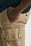 bermuda in cotone gabardine fermo beige men C.p. company - 6