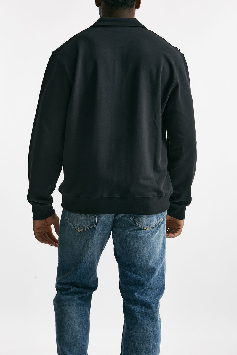 felpa in cotone nero men Department five - 3