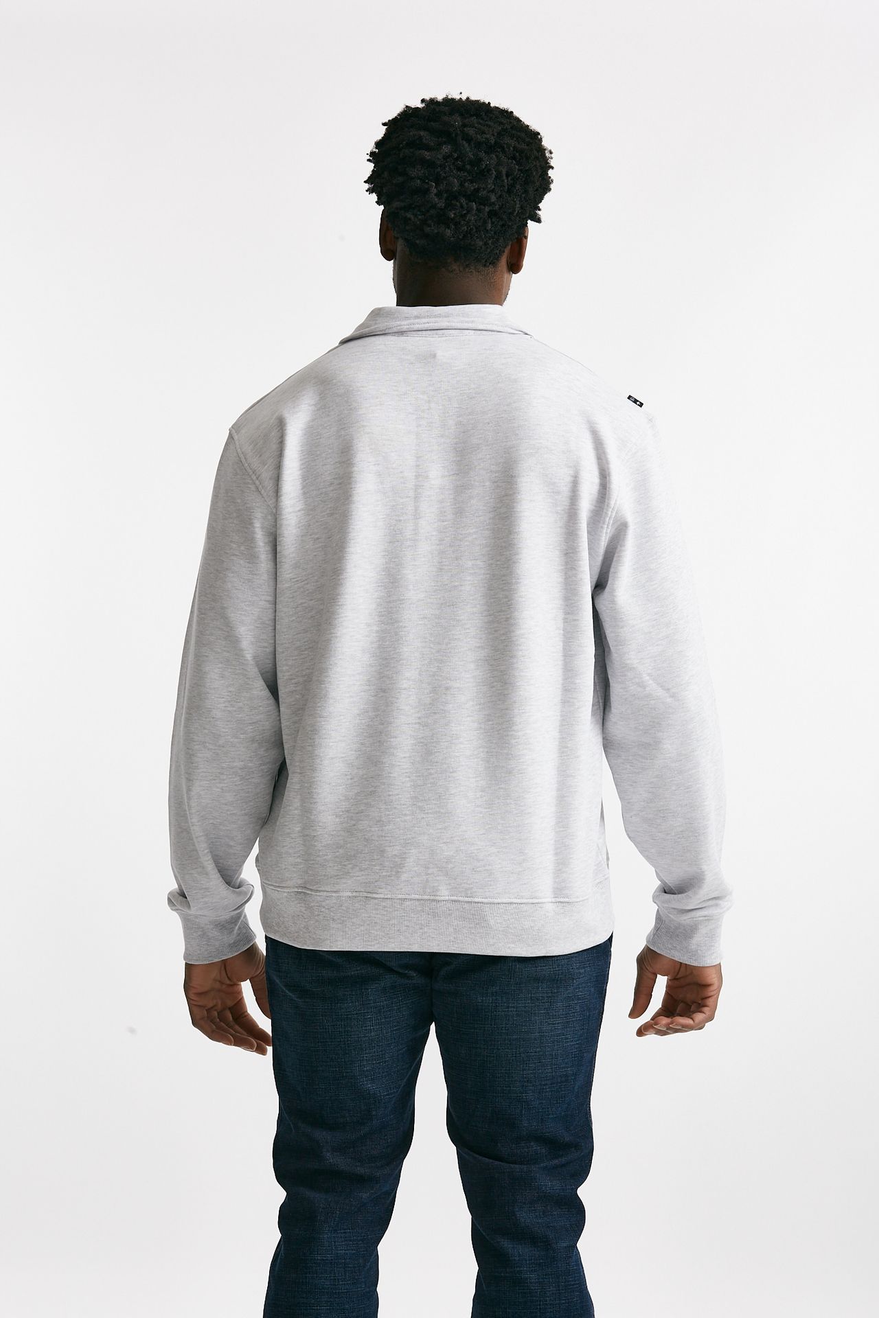 felpa in cotone grigio men Department five - 3