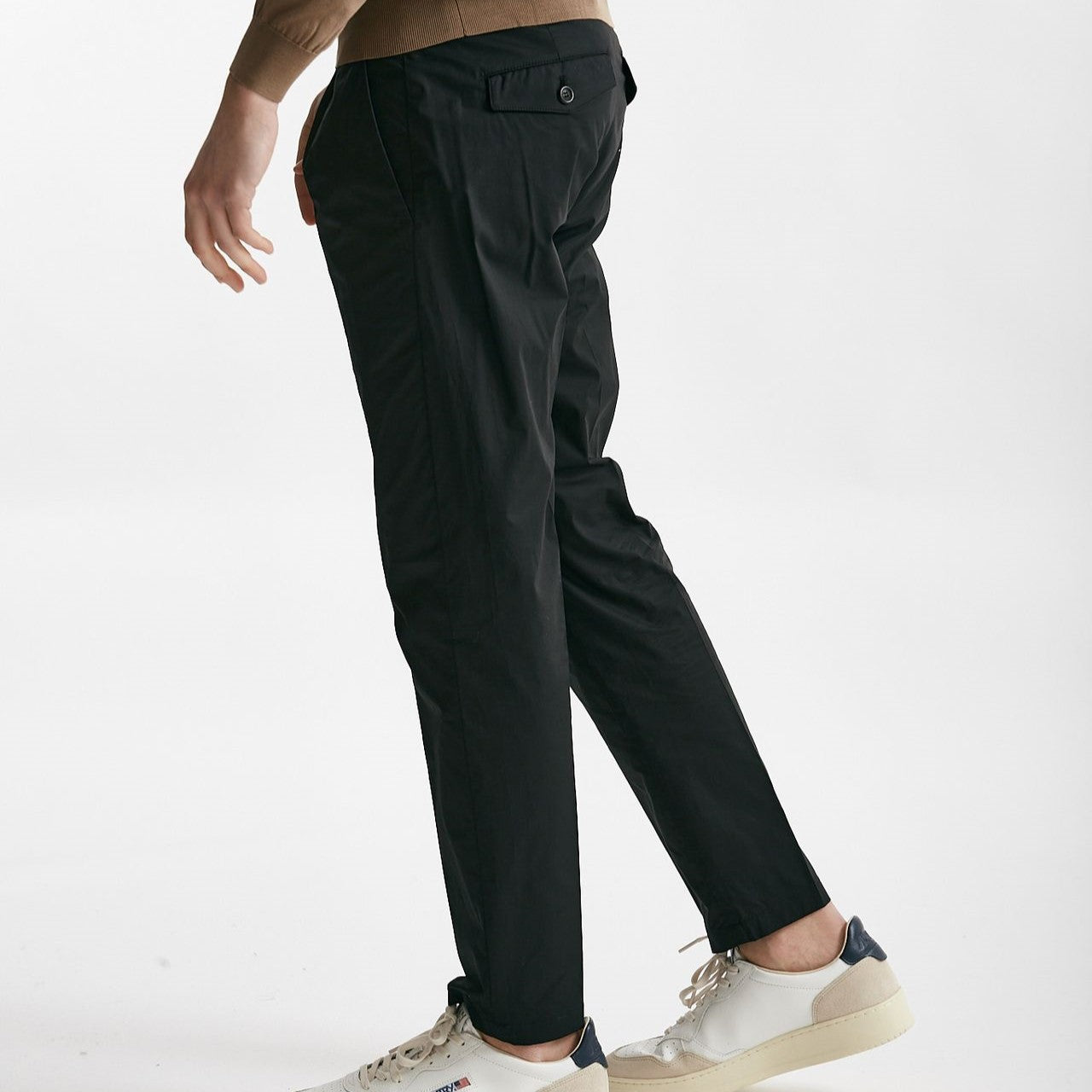 pantalone in cotone stretch prince pences nero men Department five - 8