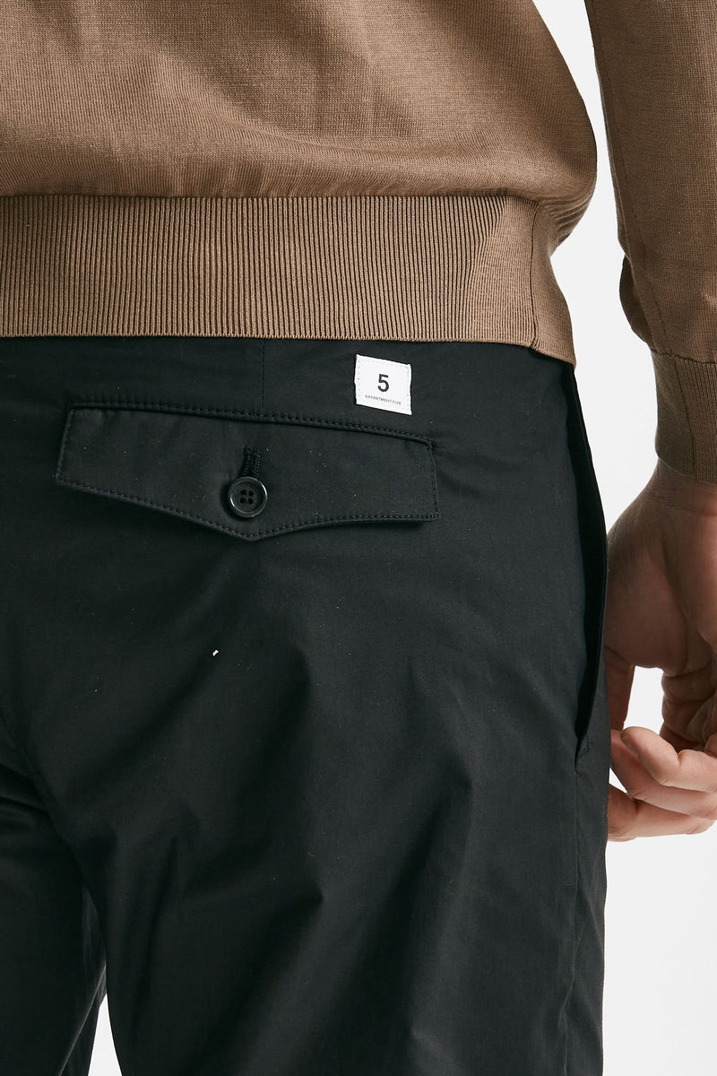 pantalone in cotone stretch prince pences nero men Department five - 7
