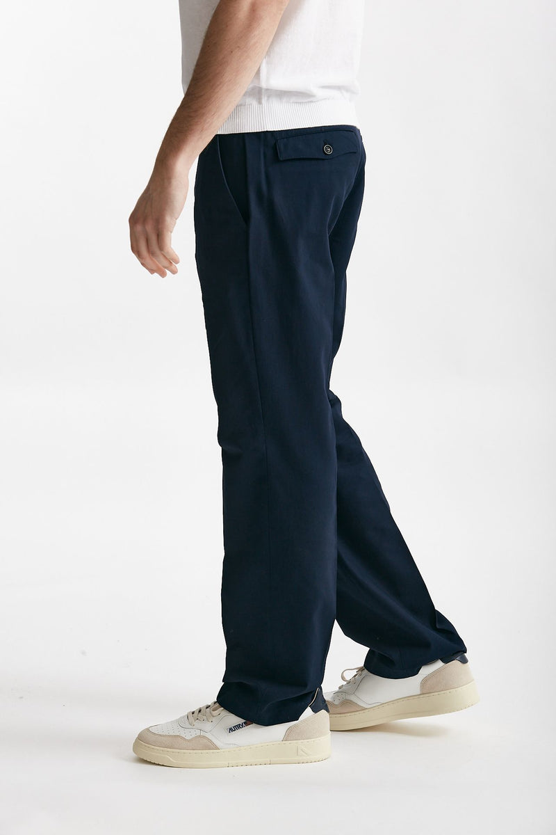 pantalone in cotone fermo warren blu men Department five - 2