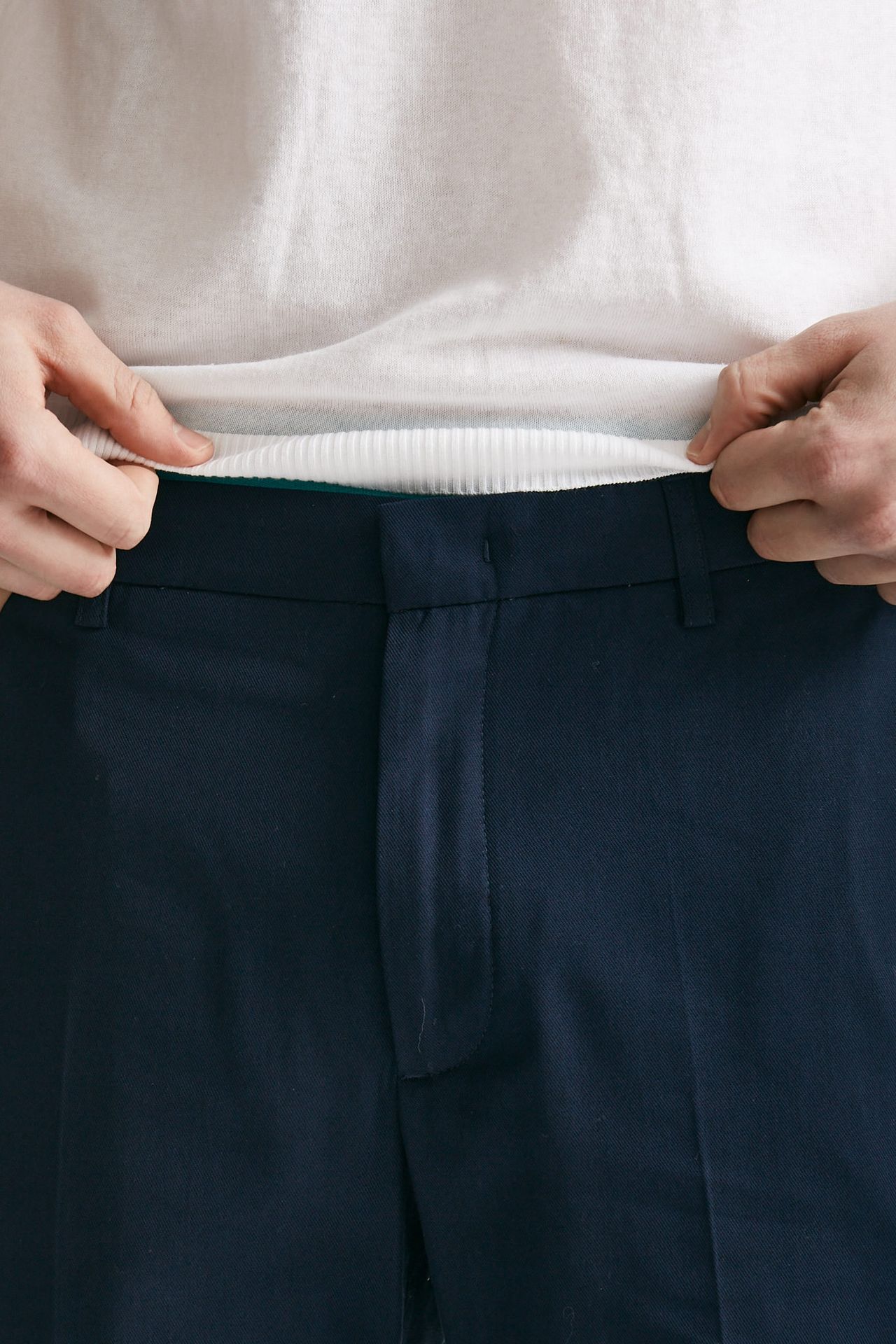 pantalone in cotone fermo warren blu men Department five - 5