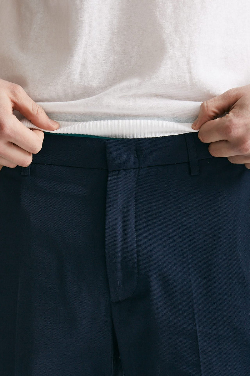pantalone in cotone fermo warren blu men Department five - 5