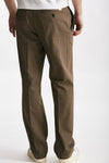 pantalone in cotone fermo warren noce men Department five - 4