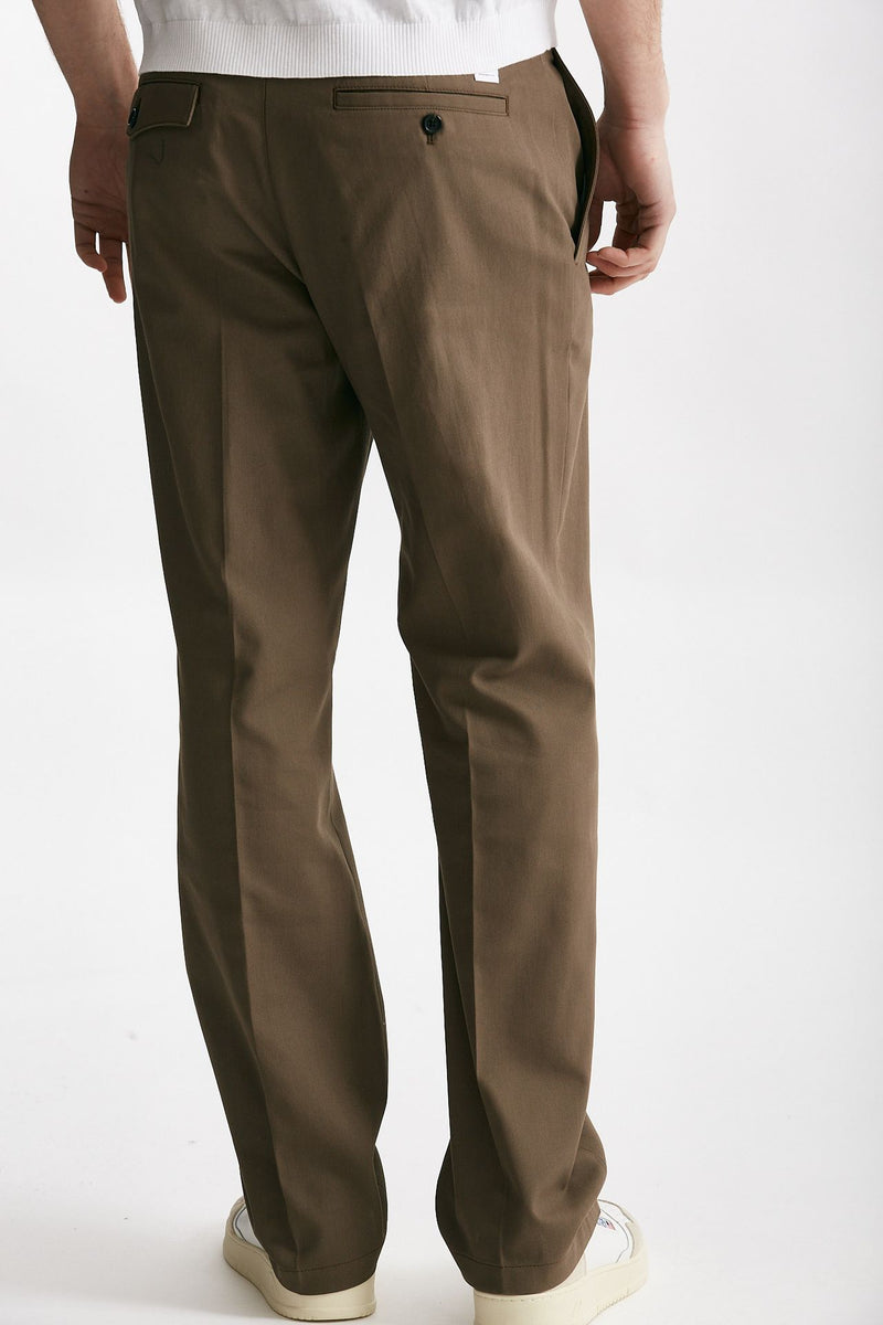 pantalone in cotone fermo warren noce men Department five - 4