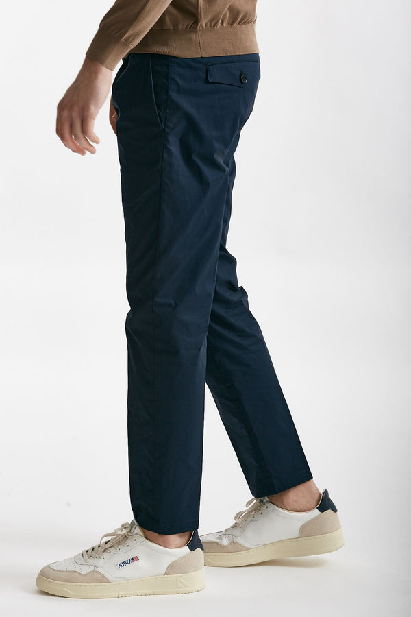 pantalone in cotone stretch prince pences blu men Department five