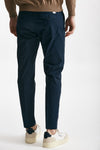 pantalone in cotone stretch prince pences blu men Department five - 3