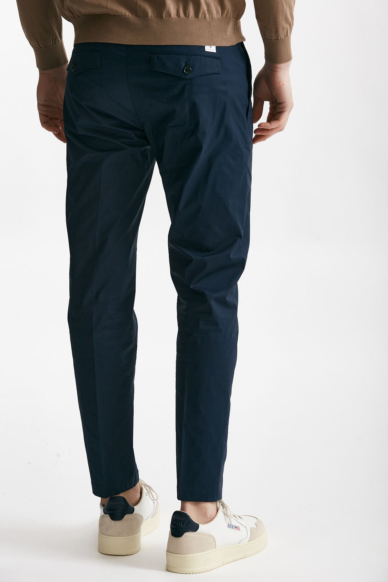 pantalone in cotone stretch prince pences blu men Department five - 3