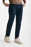 pantalone in cotone stretch prince pences blu men Department five - 4