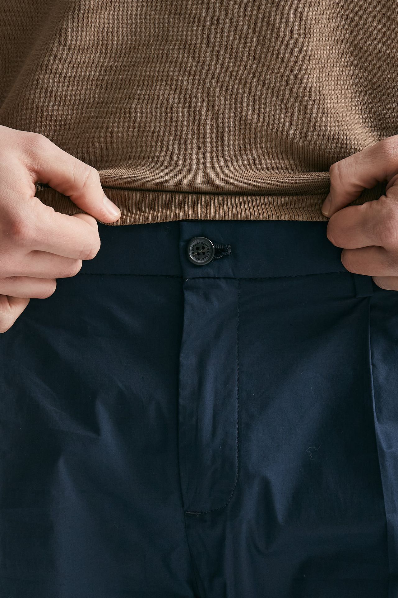 pantalone in cotone stretch prince pences blu men Department five - 5