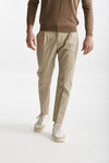 pantalone in cotone stretch prince pences beige men Department five - 1