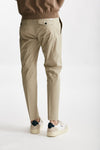 pantalone in cotone stretch prince pences beige men Department five - 3