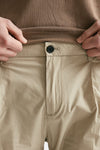 pantalone in cotone stretch prince pences beige men Department five - 5