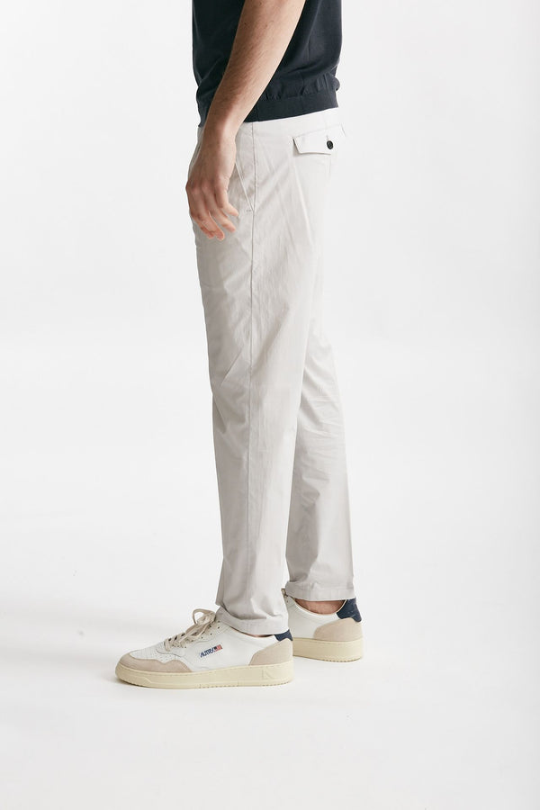 pantalone in cotone stretch prince pences ghiaccio men Department five