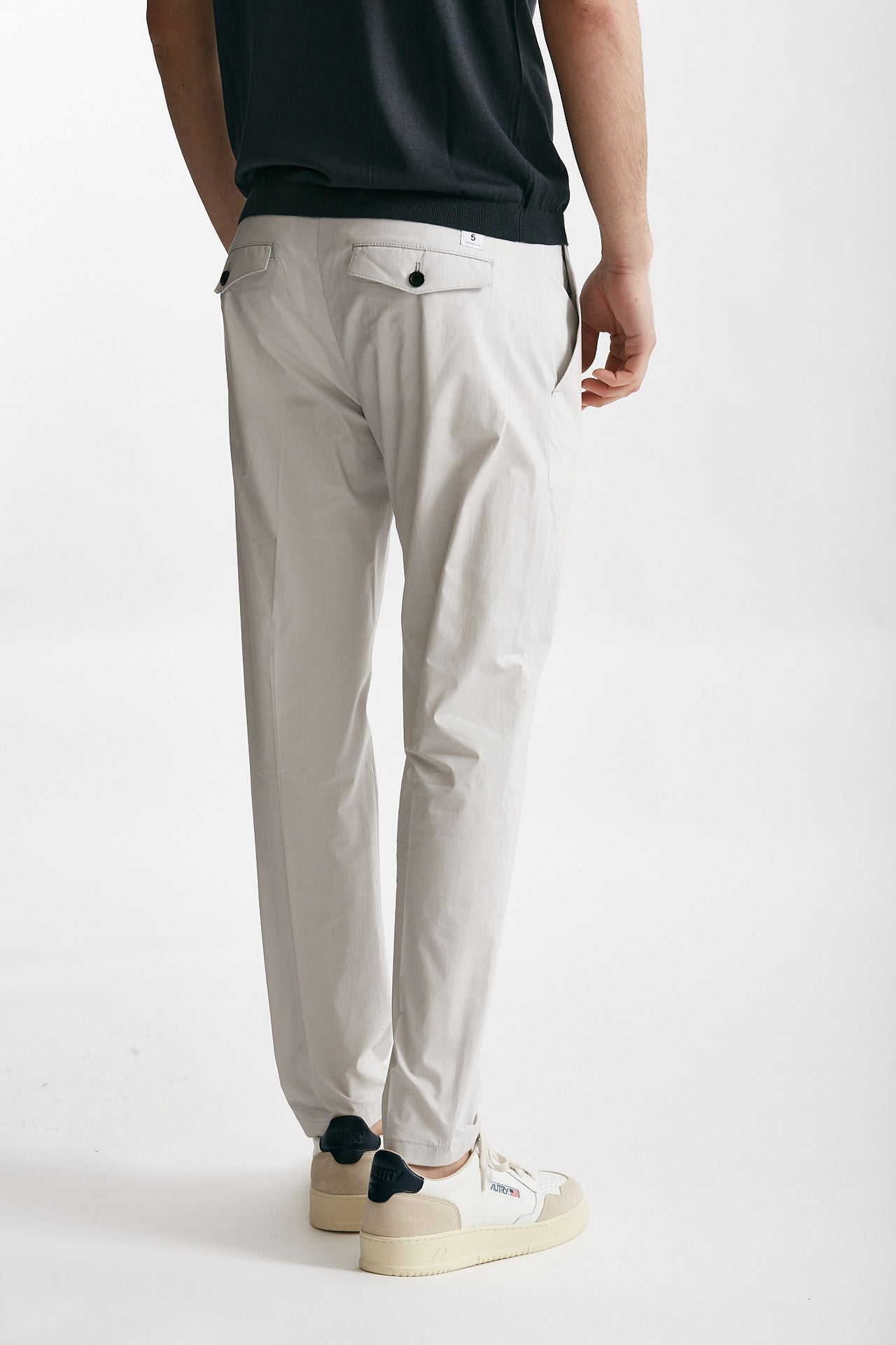 pantalone in cotone stretch prince pences ghiaccio men Department five - 3
