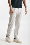 pantalone in cotone stretch prince pences ghiaccio men Department five - 4