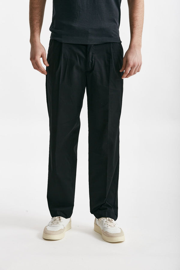 pantalone in cotone nylon stretch gin nero men Department five