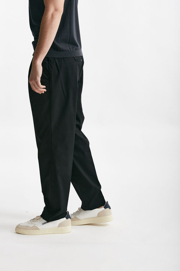 pantalone in cotone nylon stretch gin nero men Department five