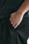 pantalone in cotone nylon stretch gin nero men Department five - 6