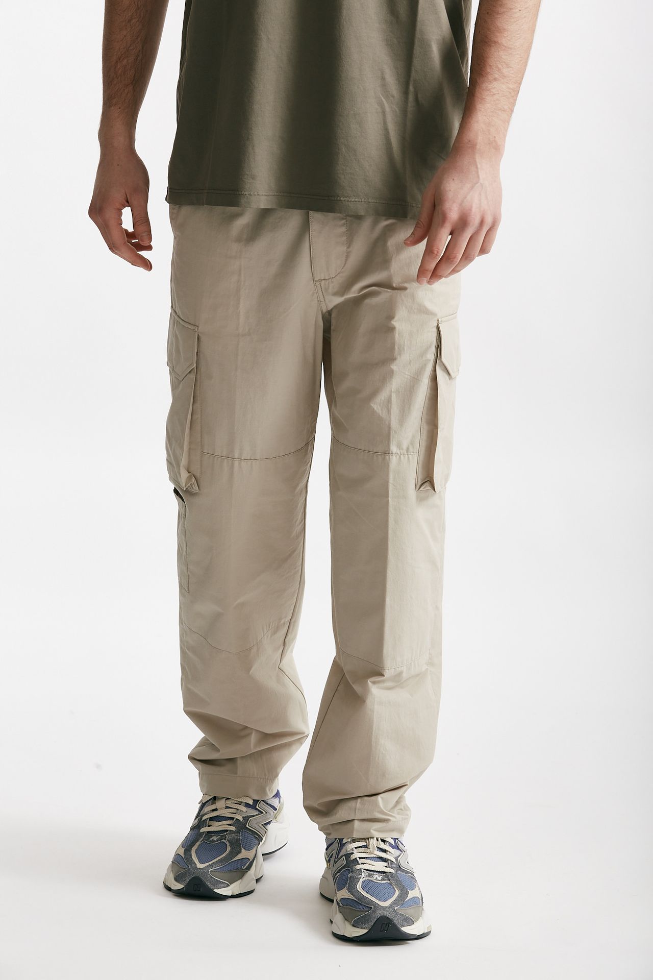 pantalone cargo cotone e poliestere fleet beige men Department five - 1